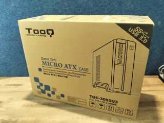 Caja Slim MicroATX/Mini-ITX SFX 500W TQC-3005U3