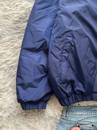 Chaqueta Adidas Vintage 90s Azul Bomber