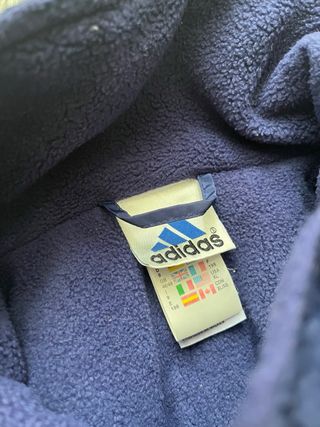 Chaqueta Adidas Vintage 90s Azul Bomber