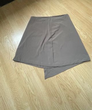 Falda cruzada Insider Store marrón