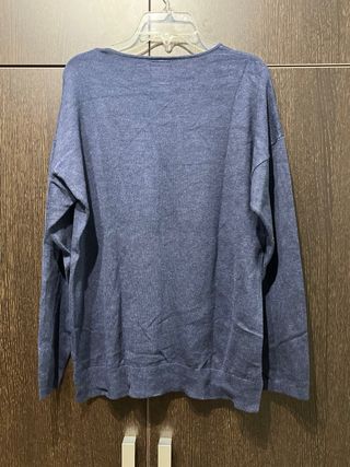 Jersey azul grisáceo talla única