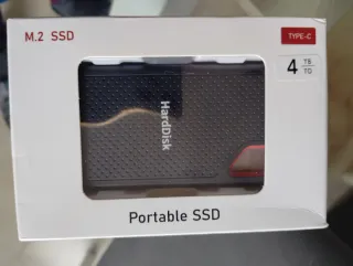 Disco Duro Portátil 4TB M.2 Type-C