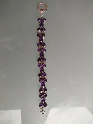 Pulsera Plata 925 con amatista