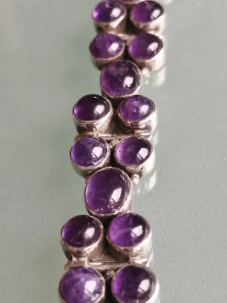 Pulsera Plata 925 con amatista