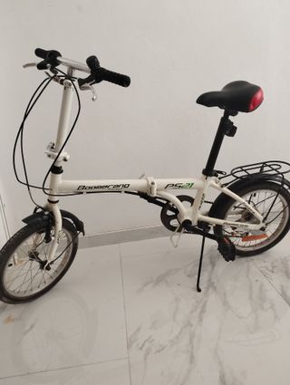 Bicicleta pieghevole Boomerang PS21 Bianca