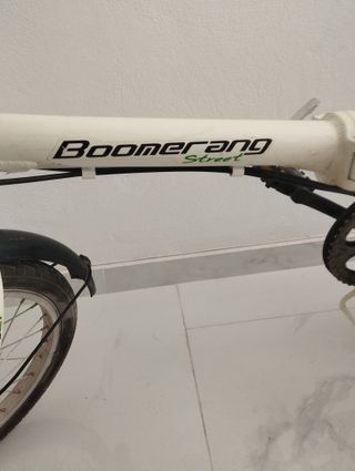 Bicicleta pieghevole Boomerang PS21 Bianca