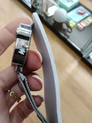 Reloj Hello Kitty Plata y Rosa