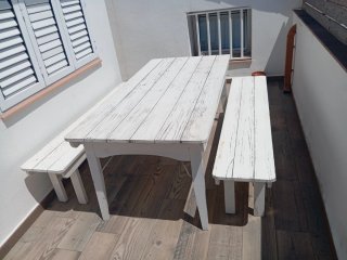 Mesa más bancos plegables super oferta por mudanza