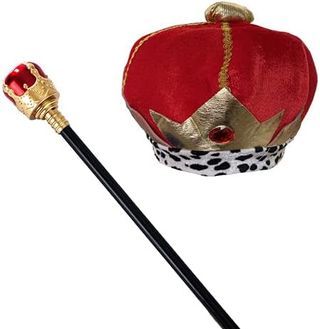 Disfraz Rey Corazones Talla Única Adulto - Traje