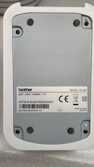 Impresora Etiquetas Brother QL-800 + Rollos