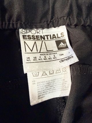 Pantalón deportivo Adidas negro - Talla M/L