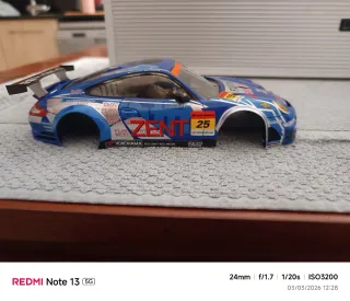 Carrocería Slot 1/24 Porsche 911