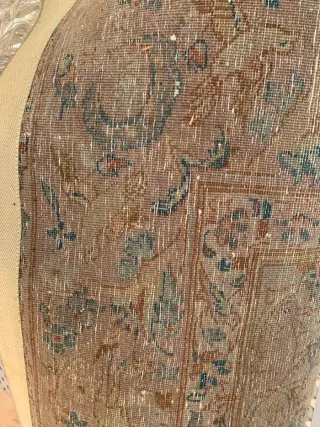 Splendido tappeto antico in seta
