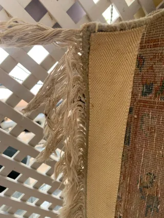 Splendido tappeto antico in seta