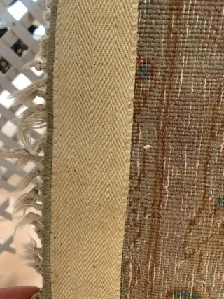 Splendido tappeto antico in seta