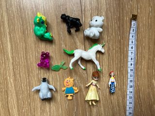Lote figuras animales y personajes