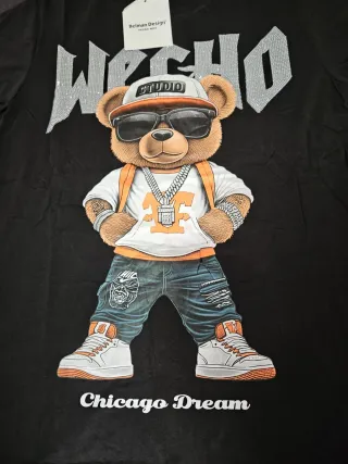 Camiseta Belman Design Oso Rapper