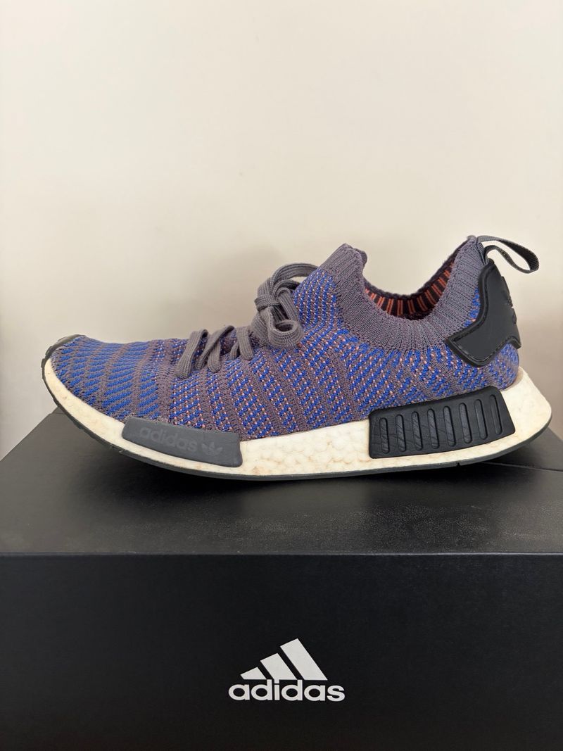 Adidas NMD Azul/Gris de segunda mano por 25 EUR en Btera en WALLAPOP Adidas NMD Azul/Gris de segunda mano por 25 EUR en Btera en WALLAPOP