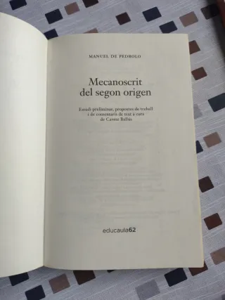 Mecanoscrit del segon origen: Inclou recurs dig...