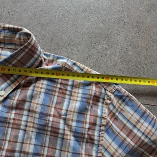 Lacoste camisa vintage manga corta hombre