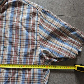 Lacoste camisa vintage manga corta hombre