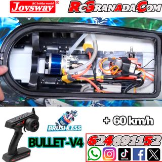 LANCHA BRUSHLESS JOYSWAY BULLET DEEP VEE V4 BRUSHL