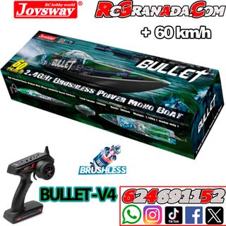 LANCHA BRUSHLESS JOYSWAY BULLET DEEP VEE V4 BRUSHL