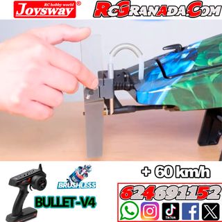 LANCHA BRUSHLESS JOYSWAY BULLET DEEP VEE V4 BRUSHL