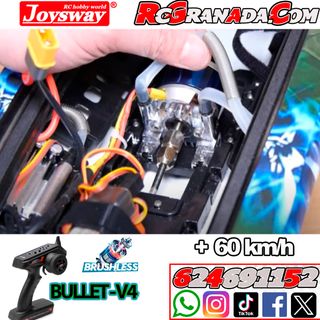 LANCHA BRUSHLESS JOYSWAY BULLET DEEP VEE V4 BRUSHL