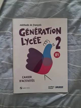 Libro Francés 1°Bachillerato GENERATION LYCEEA2/B1