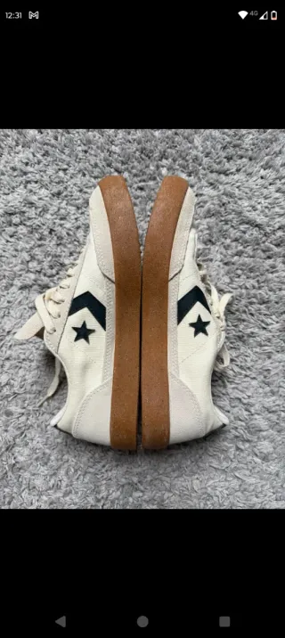 Zapatillas Converse Crema/Blanco