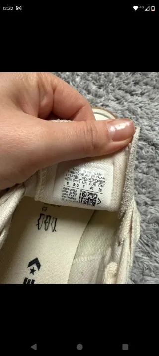 Zapatillas Converse Crema/Blanco