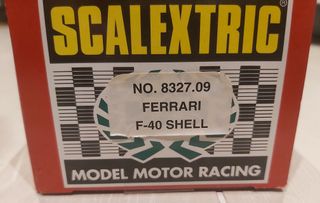Scalextric Ferrari F40 Shell 1/32