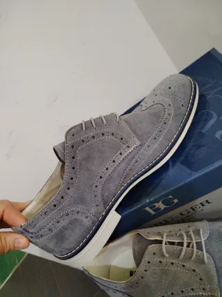 Scarpe uomo Made in Italy grigie n.44