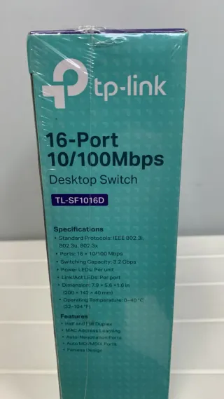 TP-Link TL-SF1016D Switch 16 Puertos