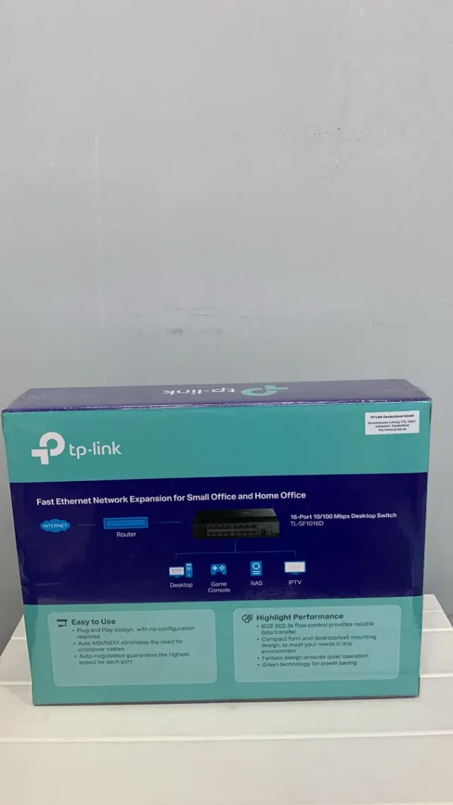 Switch TP-Link TL-SF1016D 16 porte