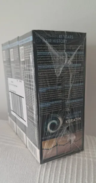 Tinte permanente cabello