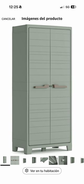 Mueble de resina para exterior