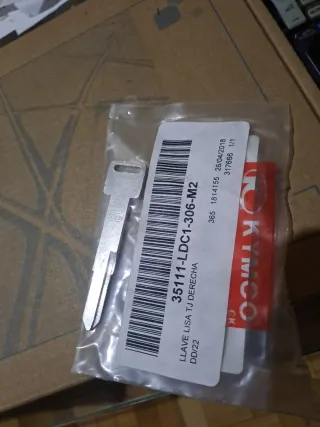 Kymco Dink street 125cc Llave lisa