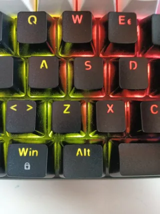 Teclado Mecánico Gamer GMKH-60 Black RGB