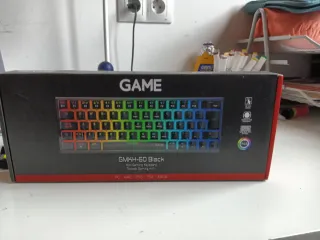 Teclado Mecánico Gamer GMKH-60 Black RGB