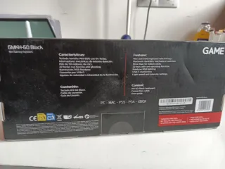 Teclado Mecánico Gamer GMKH-60 Black RGB