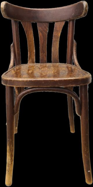 Silla de madera vintage