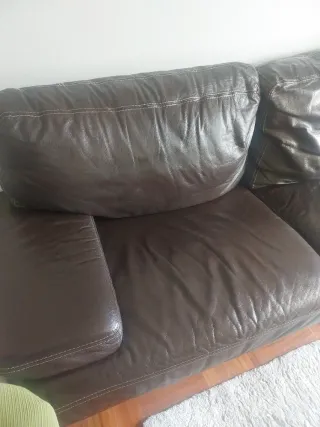 Sofa piel