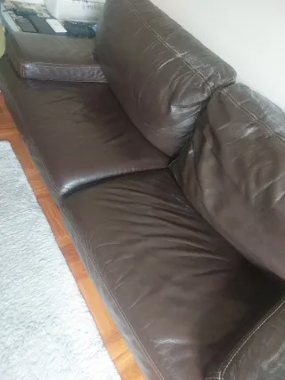 Sofa piel