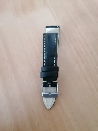 Correa de reloj de cuero vacuno autentico de Jacob