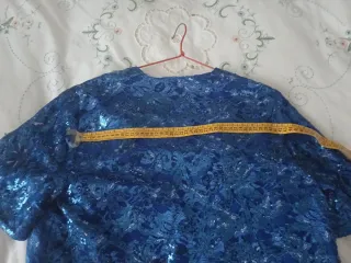 Torera celebración azul