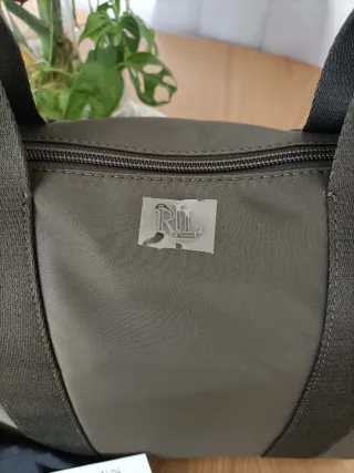 Bolso Tote Ralph Lauren Verde Oliva NUEVO