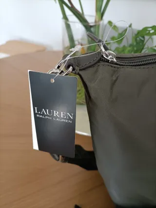 Bolso Tote Ralph Lauren Verde Oliva NUEVO