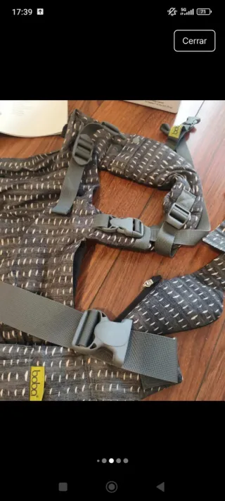 Mochila portabebés Boba X